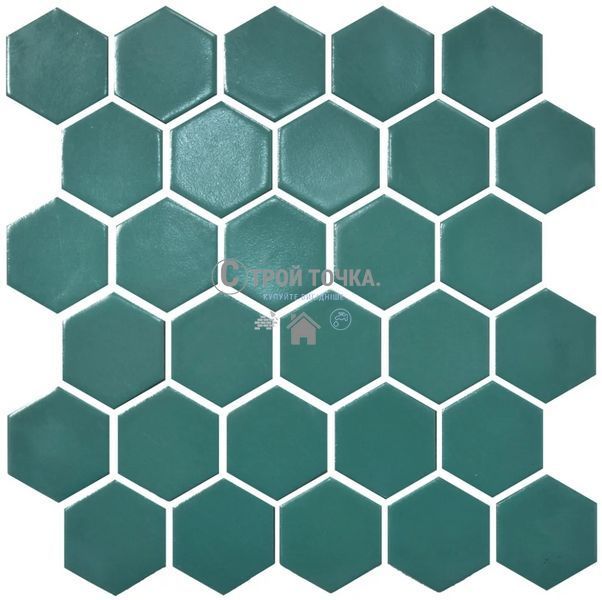 Мозаїка керамічна KC HEXAGON H 6017 Aqvamarine 295 х 295 х 9 H 6017 фото