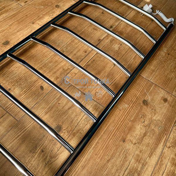 Электрический 500х1000 EL полотенцесушитель Блюз в ванну сушка левый с регулятором температуры 0114 фото