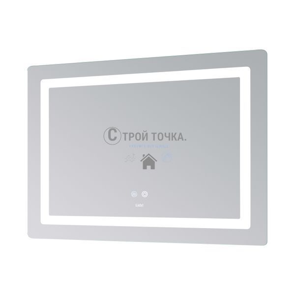 Зеркало Kubis (KU2) 1000х800 с LED-подсветкой Touch, с антизапотеванием, с димером, рег. яркости LD78LF6141008048450 SD00054574 фото