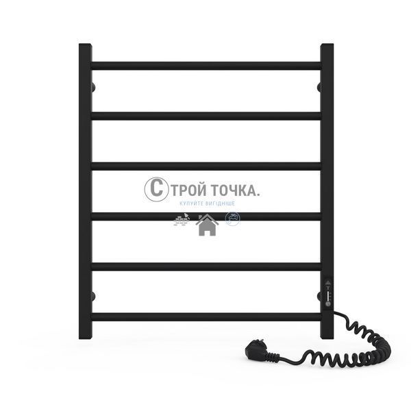 Електрична рушникосушарка Laris Зебра Альфа ЧФЧ6 500 х 600 Е (підкл. справа) R3 73207671 фото
