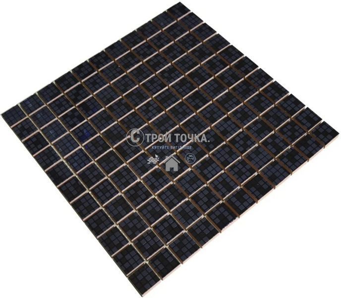 Мозаика декоративная KC СМ 3039 С Pixel Black 300 х 300 х 8 ( 25 х 25 ) CM 3039 фото