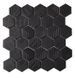 Мозаїка керамічна KC HEXAGON HST 6021 Black Mat 295х295х9 HST 6021 фото 3