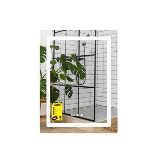 Зеркало Kubis (KU2) 600х800 с часами, с LED-подсветкой Touch, с антизапотеванием, с димером, рег. яркости LDKU600800CL49280 SD00055404 фото