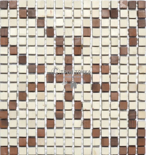 Мозаика керамогранитная KC MI7 K0608 Lviv Legends Beige/Focato/Nero/Buchero MI7 K0608 фото