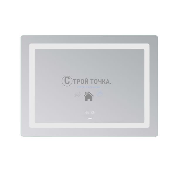Дзеркало Lidz Kubis (KU2) 900х700 з LED-підсвічуванням Touch, з антизапотіванням, з димером, рег. яскравості LD78LF904907048452 SD00054576 фото