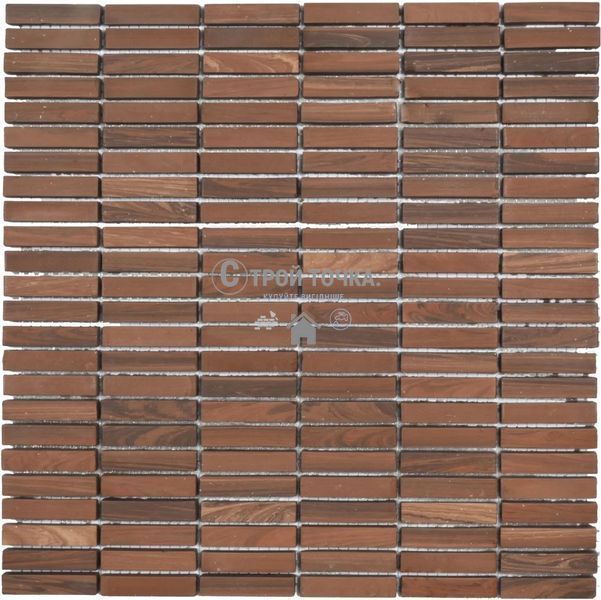 Мозаїка керамогранітна KC MI7 10500516C Noce 300 x 300 х 10 (прямокутник 10 x 50) MI7 10500516C фото