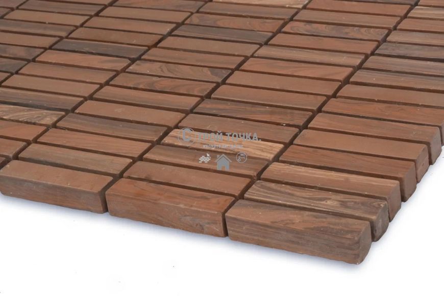 Мозаїка керамогранітна KC MI7 10500516C Noce 300 x 300 х 10 (прямокутник 10 x 50) MI7 10500516C фото
