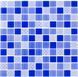 Мозаика керамическая KC GM 4052 C3 Cobalt d/Cobalt m/Structure 300 х 300 х 4 ( 25 х 25 ) GM 425052 фото 1