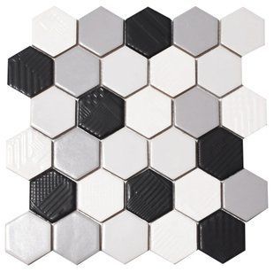 Мозаика керамическая KC HEXAGON H 69008 С4 295х295х9 H 69008 фото