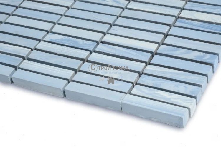 Мозаика керамогранитная KC MI7 10500519C Lapislazzuli 300 x 300 х 10 (прямоугольник 10 x 50) MI7 10500519C фото