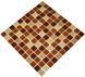 Мозаїка керамічна KC GM 4054 C3 Brown d/Brown m/Structure 300 х 300 х 4 ( 25 х 25 ) GM 425054 фото 6