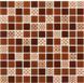 Мозаїка керамічна KC GM 4054 C3 Brown d/Brown m/Structure 300 х 300 х 4 ( 25 х 25 ) GM 425054 фото 5