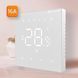 Терморегулятор для теплого пола WT410 W-16A с Wi-Fi, белый с внешним датчиком температуры 24-160273-8686 фото 2