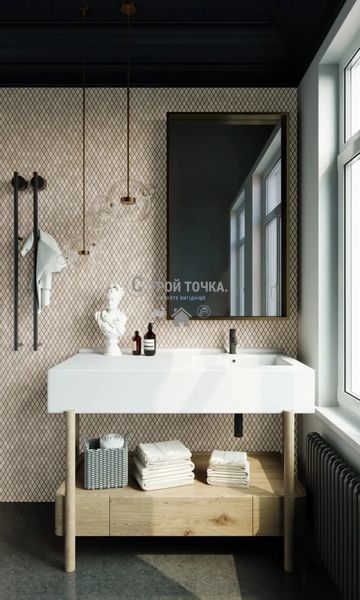 Мозаїка керамогранітна KC MI7 30500304C Beige 300 x 300 х 10 (ромб 30 x 50) MI7 30500304C фото