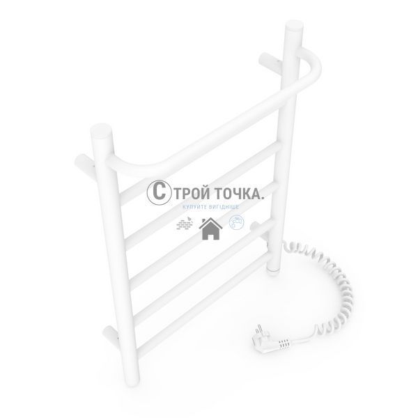 Электрический полотенцесушитель Laris Зебра Прайм ЧФ6 400 х 600 Е (пидкл. справа) S3 73207867 фото