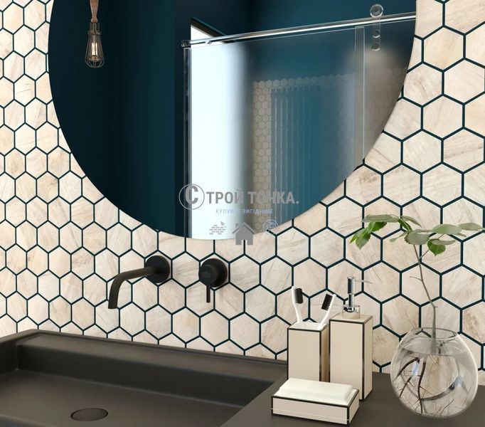 Мозаїка керамічна KC HEXAGON HP 6003 Мат 295 х 295 х 9 HP 6003 фото