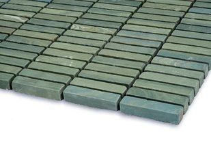 Мозаїка керамогранітна KC MI7 10500503C Terra Verde 300 x 300 х 10 (прямокутник 10 x 50) MI7 10500503C фото