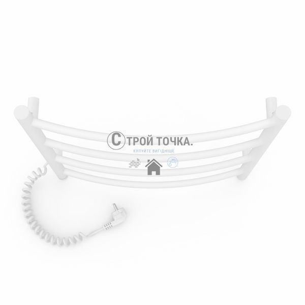 Электрический полотенцесушитель Laris Зебра Класик ЧФ4 500 х 500 Е (пидкл. злива) S3 73207858 фото