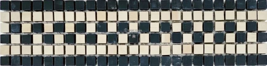 Мозаика керамогранитная KC MI7 K060803 Lviv Legends фриз Beige/Nero MI7 K060803 фото
