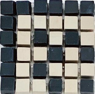 Мозаика керамогранитная KC MI7 K060804 Lviv Legends угол фриза Beige/Nero MI7 K060804 фото