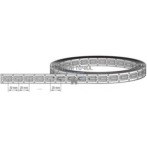 Лента монтажная для теплого пола NAVIN StepFix 20x0,5, 10 м 49-090110-2005 фото