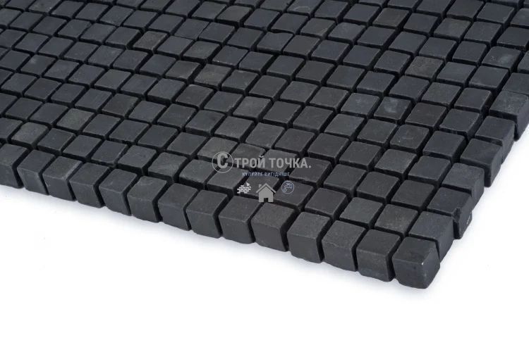 Мозаика керамическая KC MI7 10100606C Nero 300x300х10 (кубик 10x10) MI7 10100606C фото
