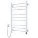Полотенцесушитель Классик Квадро 500х800 Sensor левый с таймером, белый 12-116153-5080 фото 1