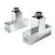 Кран кутовий Laris 1/2" - 1/2" Кватро 2шт. (LX-855) 71401053 фото 1