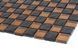 Мозаика керамическая KC GM 8013 CC Brown Gold/Black pearl S4/300 х 300 х 8 ( 25 х 25 ) h1910 фото 3