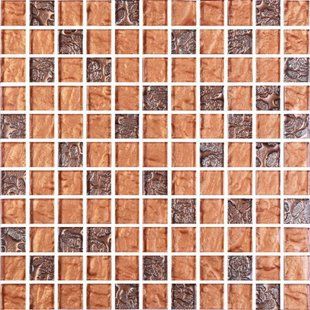Мозаика керамическая KC GM 8017 C2 Brown S2 Rose/Bronze S7/300 х 300 х 8 ( 25 х 25 ) h1911 фото