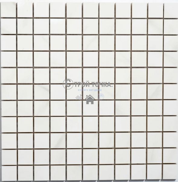 Мозаїка керамічна KC СМ 325097 C carrara 300 х 300 х 9 (25 х 25) h1608 фото