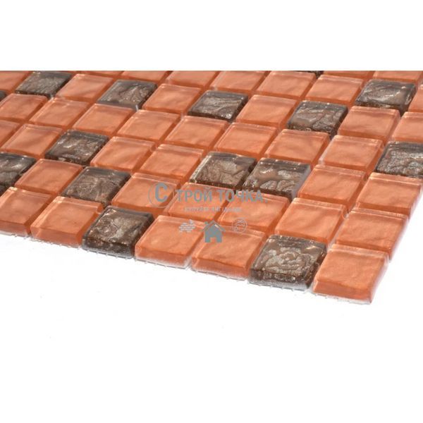 Мозаїка керамічна KC GM 8017 C2 Brown S2 Rose/Bronze S7/300 х 300 х 8 ( 25 х 25 ) h1911 фото