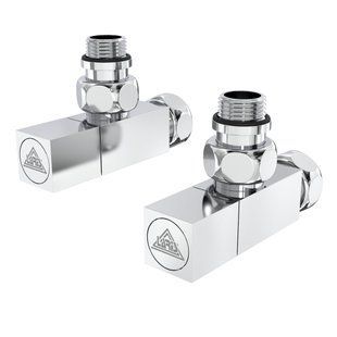 Кран кутовий Laris 1/2" - 3/4" Кватро Класік 2шт. (LX-851) 71401060 фото
