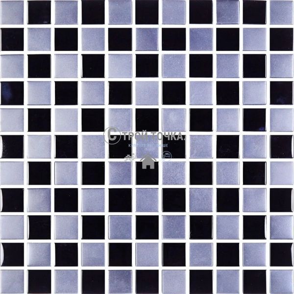 Мозаика керамическая KC GM 8008 CC Black/Ceramik Black/300 х 300 х 8 (25 х 25) GM 825008 фото