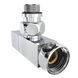 Кран кутовий Laris 1/2" - 3/4" Кватро Класик 2шт. (LX-851) 71401060 фото 3