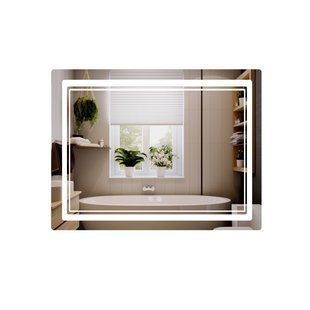 Зеркало Cardinal (CA2) 1000х800 с LED подсветкой Touch, с антизапотеванием, с димером, рег. темп. цвета (3000-6500K) QТ0478C1008048455 SD00054579 фото