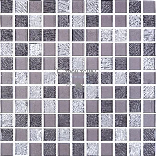 Мозаика керамическая KC GM 8009 C3 Grey Dark/Grey m/Grey w S5 300 х 300 х 8 (25 х 25) GM 825009 фото