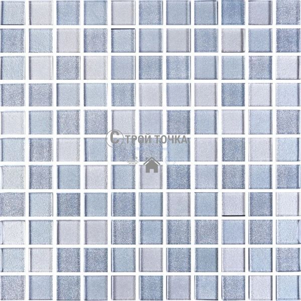 Мозаика керамическая KC GM 8011 C3 Silver grey brocade/Medium Grey/Grey Silver 300 х 300 х 8 ( 25 х 25 ) GM 825011 фото