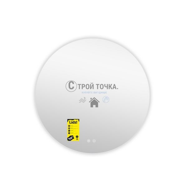 Дзеркало Lidz Astra R600 з LED-підсвічуванням Touch, з антизапотіванням, з димером, рег. яскравості LDASR60049289 SD00055413 фото