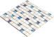 Мозаика керамическая KC СМ 3107 C3 laterizio griz/laterizio bianco/line glass 300 х 300 х 9 ( 25 х 25 ) h1616 фото 2