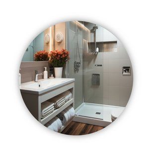 Зеркало Taurus R1000 с LED-подсветкой Touch, с антизапотеванием, с димером QТTAUR100049004 SD00055128 фото