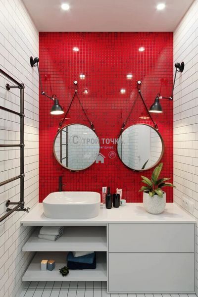 Мозаика керамическая KC GM 8016 C2 Red Silver S6/Cherry/300 х 300 х 8 ( 25 х 25 ) GM 825016 фото