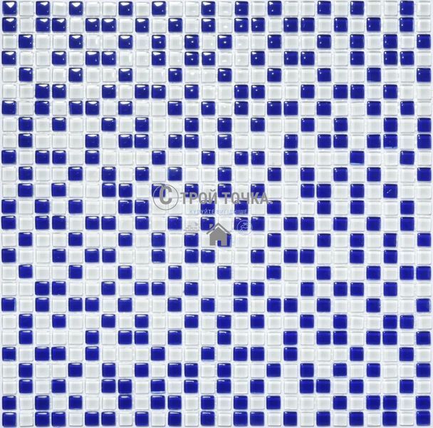 Мозаика керамическая KC GM 410006 C2 Cobalt d/White 300 х 300 х 4 ( 10 х 10 ) GM 410006 фото