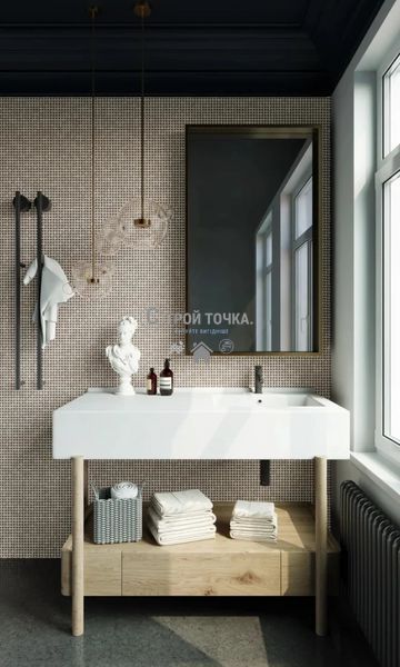 Мозаика керамогранитная KC MI7 10200404C Beige 300 x 300 х 10 (прямоугольник 10 x 20) MI7 10200404C фото