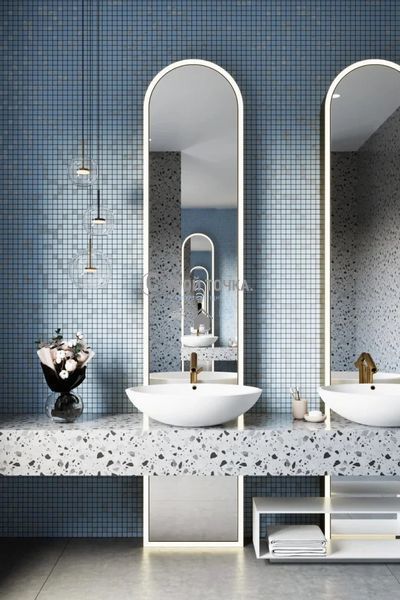 Мозаика керамическая KC GM 8019 C3 Pearl S4/Ceramik White/White 300 х 300 х 8 ( 25 х 25 ) GM 825019 фото