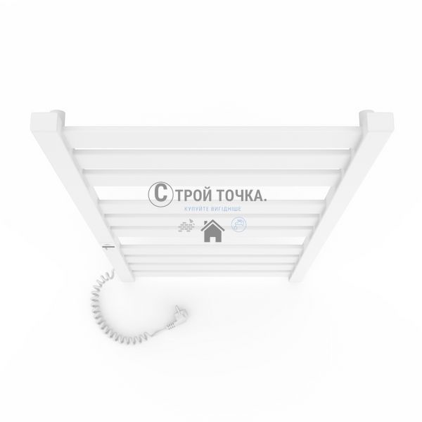 Электрический полотенцесушитель Laris Зебра Гефест Премиум ЧФ10 500 х 1200 Е (пидкл. злива) 75201079 фото