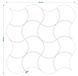 Мозаїка керамічна KC SCALES SC X2 6901 Silver/Graphite Black 300x300x9 (93x87) 0,075 м2 SC X2 6901 фото 7