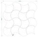 Мозаїка керамічна KC SCALES SC X2 6901 Silver/Graphite Black 300x300x9 (93x87) 0,075 м2 SC X2 6901 фото 6