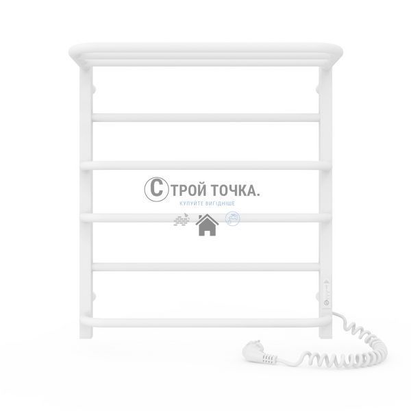 Електрична рушникосушарка Laris Зебра Комфорт ЧФ6 500 х 600 Е з полицею (підкл. справа) R3 73207783 фото