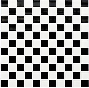 Мозаика керамическая KC GM 4002 CC black/white 300 х 300 х 4 ( 25 х 25 ) GM 425002 фото